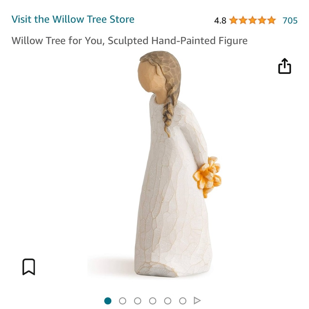 Willow tree figurine “for you” brand new in box